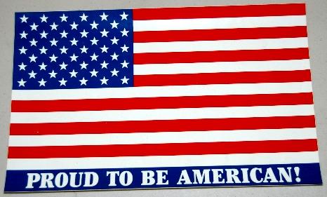 Decal, U. S. Flag Decal, U. S. Flag